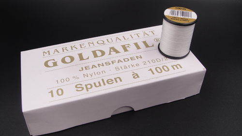 Jeansfaden Goldafil, 100m, Polyester Stärke 210D/2