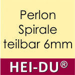 Perlon, Nylon, Spirale teilbar 6mm