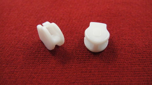 Reißverschluss-Schieber, Plastik für Perlon/Nylon 3mm